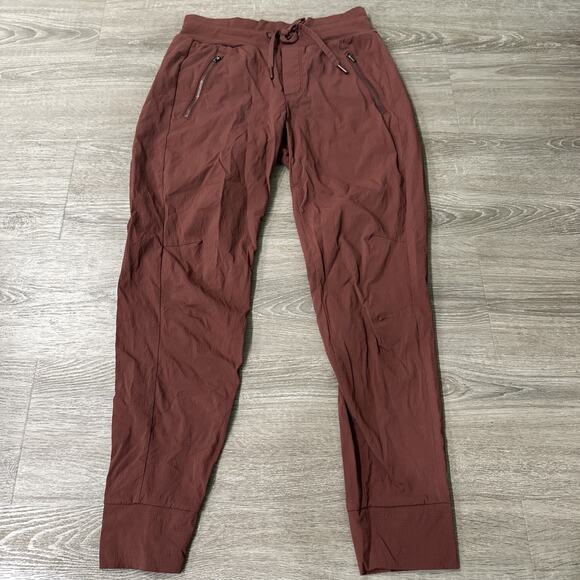 Athleta Pants - Athleta Women's Size 0 Trekkie North High Rise Jogger Pant Rust Red